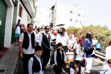 La X edición de la Traída Infantil del Agua, un éxito (Foto Antonio Alí)